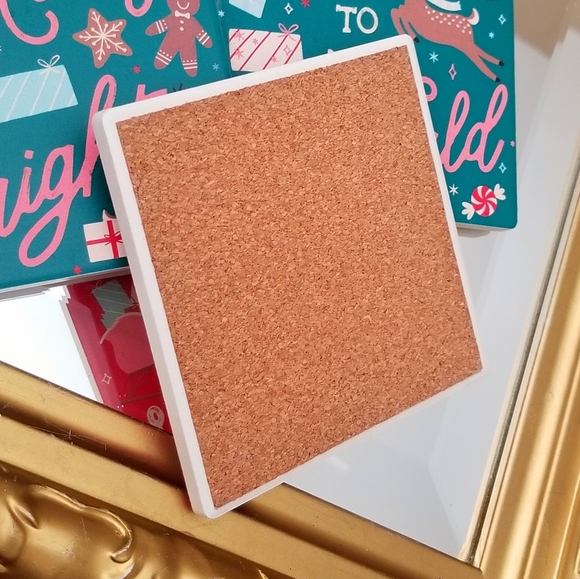 ❗ Retro Holiday Coaster Set❗ - Picture 2 of 3